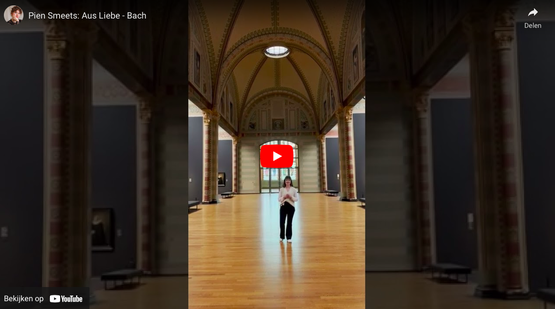 Matthäus Passion van Bach zingen in het Rijksmuseum